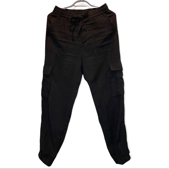 ZARA Blk Cargo Pants XS - Picture 4 of 7